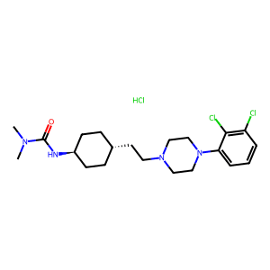 Cariprazine hydrochloride