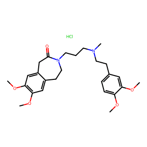 Zatebradine hydrochloride