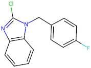 2-Chloro-1-(4-fluorobenzyl)benzimidazole