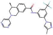 (S)-4-methyl-N-(3-(4-methyl-1H-imidazol-1-yl)-5-(trifluoromethyl)phenyl)-2-(pyrimidin-5-yl)-1,2,3,…