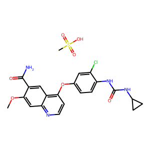 Lenvatinib mesylate