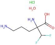 Eflornithine hydrochloride hydrate