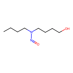 N-butyl-N-(4-hydroxybutyl) nitrosamine