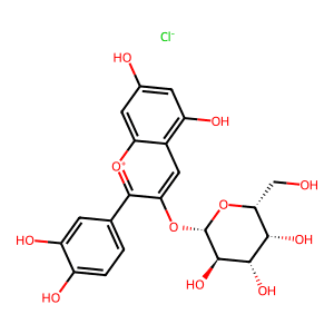 Cyanidin-3-O-galactoside chloride