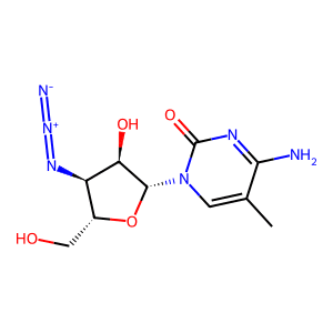 3'-Azido-3'-deoxy-5-methylcytidine