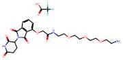 Thalidomide-O-amido-PEG3-C2-NH2 TFA