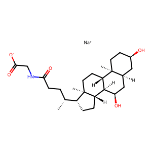 Glycochenodeoxycholic acid sodium salt