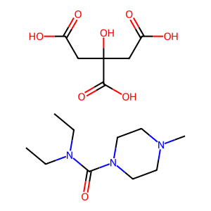 Diethylcarbamazine citrate