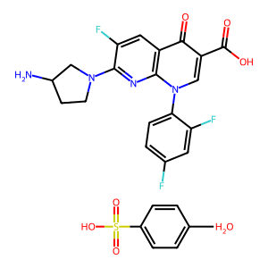 Tosufloxacin tosylate hydrate