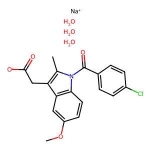 Indomethacin sodium hydrate