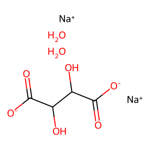 Tartaric acid disodium dihydrate