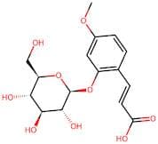 cis-2-Hydroxy 4-methoxycinnamic acid 2-glucoside