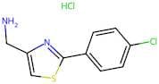 (2-(4-Chlorophenyl)thiazol-4-yl)methanamine hydrochloride