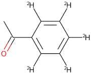 Acetophenone-2',3',4',5',6'-D5 >99.0 Atom % D 1 pack = 5g bottle