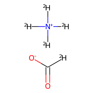 Ammonium-D4 formate-D >98 Atom % D 1 pack = 1g bottle