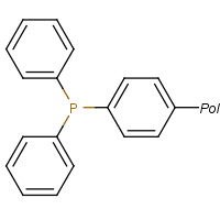 Triphenylphosphine, polymer bound