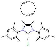 Chloro(1,5-cyclooctadiene)[4,5-dimethyl-1,3-bis(2,4,6-trimethylphenyl)imidazol-2-ylidene] iridium(…