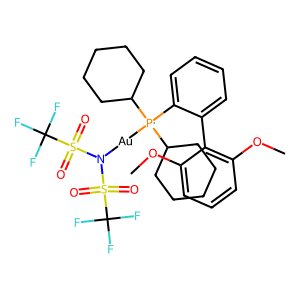 Bis(trifluoromethanesulfonyl)imide(2-dicyclohexylphosphino-2',6'-dimethoxy-1,1'-biphenyl)gold(I)