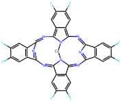 2,3,9,10,16,17,23,24-Octafluorophthalocyanine copper(II)