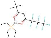 Triethylphosphine(6,6,7,7,8,8,8-heptafluoro-2,2-dimethyl-3,5-octanedionate)silver(I)