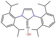 (1,3-Bis(2,6-bis(1-methylethyl)phenyl)-1,3-dihydro-2H-imidazol-2-ylidene)hydroxygold