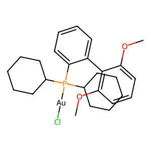 Chloro(2-dicyclohexylphosphino-2',6'-dimethoxy-1,1'-biphenyl)gold(I)