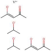 Bis(2,4-pentanedionato)bis(2-propanolato)titanium(IV) (75% in Isopropyl Alcohol)