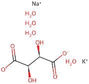 (+)-Potassium sodium L-tartrate tetrahydrate