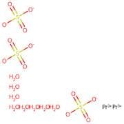Praseodymium(III) sulphate octahydrate