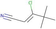 3-Chloro-4,4-dimethylpent-2-enenitrile