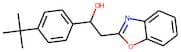 2-Benzoxazol-2-yl-1-(4-tert-butylphenyl)ethanol