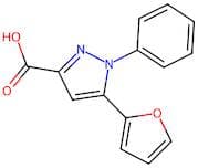 5-(Fur-2-yl)-1-phenyl-1H-pyrazole-3-carboxylic acid
