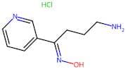 4-Amino-1-pyridin-3-ylbutan-1-one oxime hydrochloride