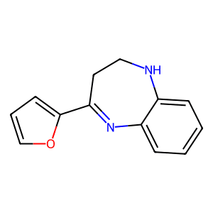 2,3-Dihydro-4-(fur-2-yl)-1H-1,5-benzodiazepine