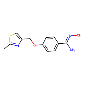N'-Hydroxy-4-[(2-methyl-1,3-thiazol-4-yl)methoxy]benzenecarboximidamide
