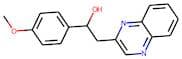 1-(4-Methoxyphenyl)-2-(quinoxalin-2-yl) ethanol