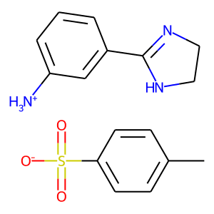 3-(4,5-Dihydro-1H-imidazol-2-yl)anilinium 4-methylbenzenesulphonate