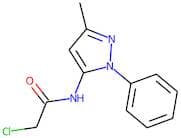 2-Chloro-N-(3-methyl-1-phenyl-1H-pyrazol-5-yl)acetamide
