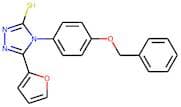 4-[4-(Benzyloxy)phenyl]-5-(2-furyl)-4H-1,2,4-triazole-3-thiol