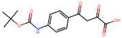 4-(4-Aminophenyl)-2,4-dioxobutanoic acid, N-BOC protected