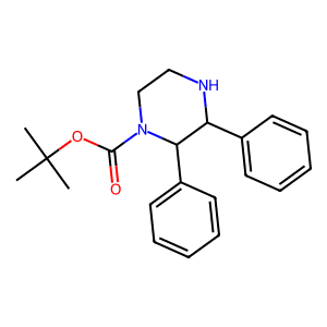 2,3-Diphenylpiperazine, 1-BOC protected
