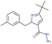 3-tert-Butyl-1-(3-methylbenzyl)-1H-pyrazole-5-carbohydrazide