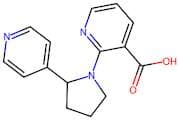 2-(2-Pyridin-4-ylpyrrolidin-1-yl)nicotinic acid