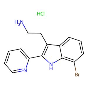 2-[7-Bromo-2-(pyridin-2-yl)-1H-indol-3-yl]ethylamine hydrochloride