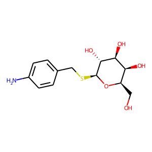 1-(4-Aminobenzylthio)-β-D galactopyranose