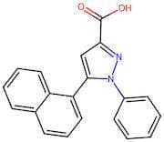 5-Naphth-1-yl-1-phenyl-1H-pyrazole-3-carboxylic acid