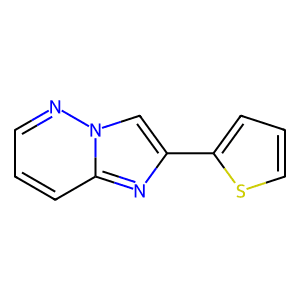 2-(Thien-2-yl)imidazo[1,2-b]pyridazine