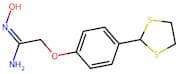 2-[4-(1,3-Dithiolan-2-yl)phenoxy]-N'-hydroxyethanimidamide