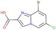 8-Bromo-6-chloroimidazo[1,2-a]pyridine-2-carboxylic acid