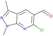 6-Chloro-1,3-dimethyl-1H-pyrazolo[3,4-b]pyridine-5-carboxaldehyde